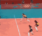 Brazil women's volleyball court is amazing. At this moment, you really are not just volleyball.,巴西女排赛场惊现神技，这一刻你们真的不只是排球